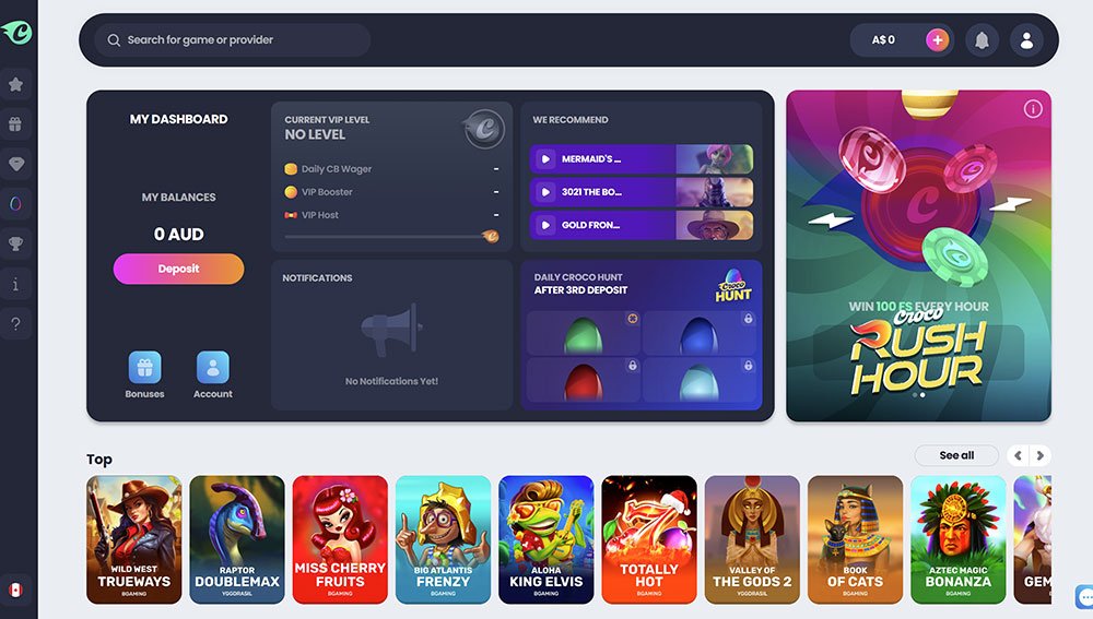 Crocoslots Casino Top Review 1