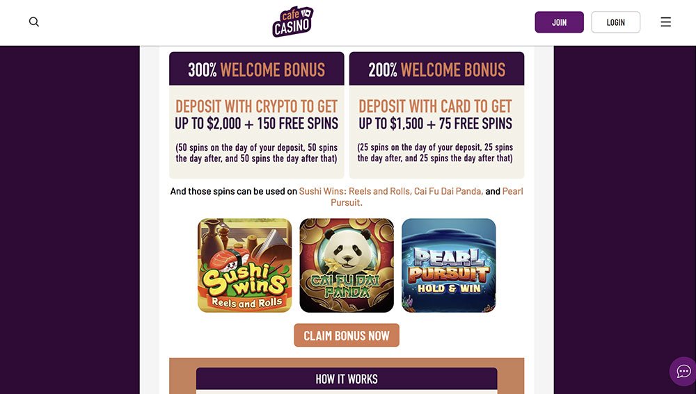 Cafe Casino Top Review 2