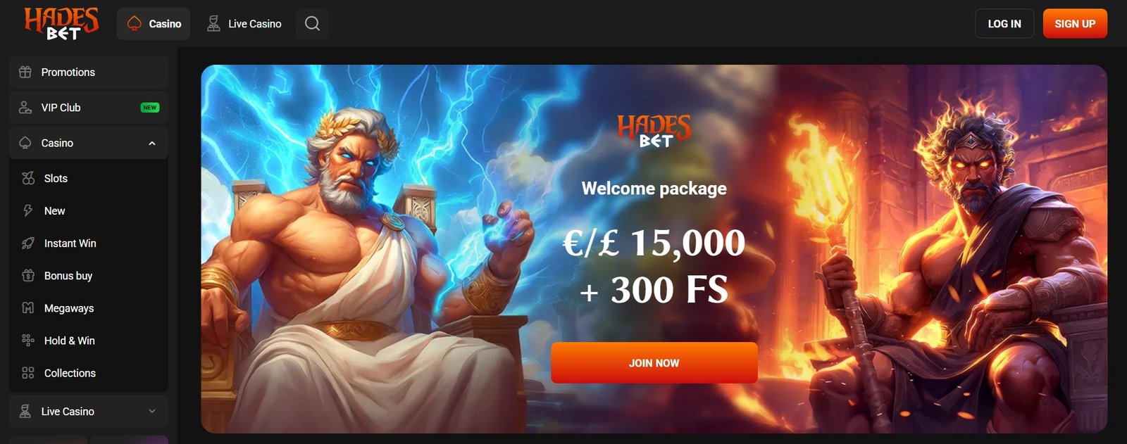 HadesBet Casino Top Review 1