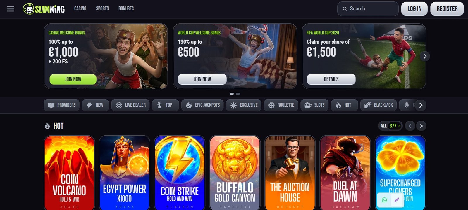 Slimking Casino Top Review 1